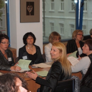 Konferencja Organizacja i dydaktyczna skuteczność wyższych studiów niepaństwowych IX 2010  - kliknij, aby powiększyć