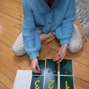 Studentki pedagogiki korzystają z pomocy Montessori w warunkach domowych
