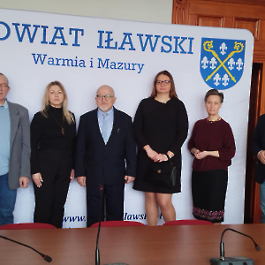 Spotkanie w Starostwie Powiatowym i Inkubatorze Technologicznym w Iławie
