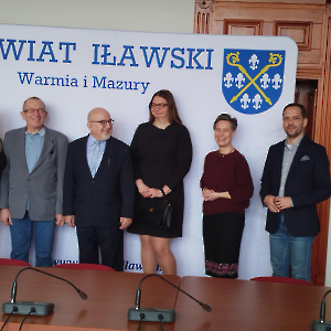 Spotkanie w Starostwie Powiatowym i Inkubatorze Technologicznym w Iławie