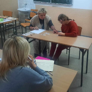 Zajęcia z Metodyki zajęć korekcyjno - kompensacyjnych dla kierunku Pedagogika w Filii w Wyszkowie 