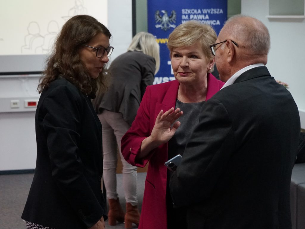 dr hab. Justyna Kusztal, prof. UJ oraz prof. M. Kamińska, prof. Z. Kruszewski