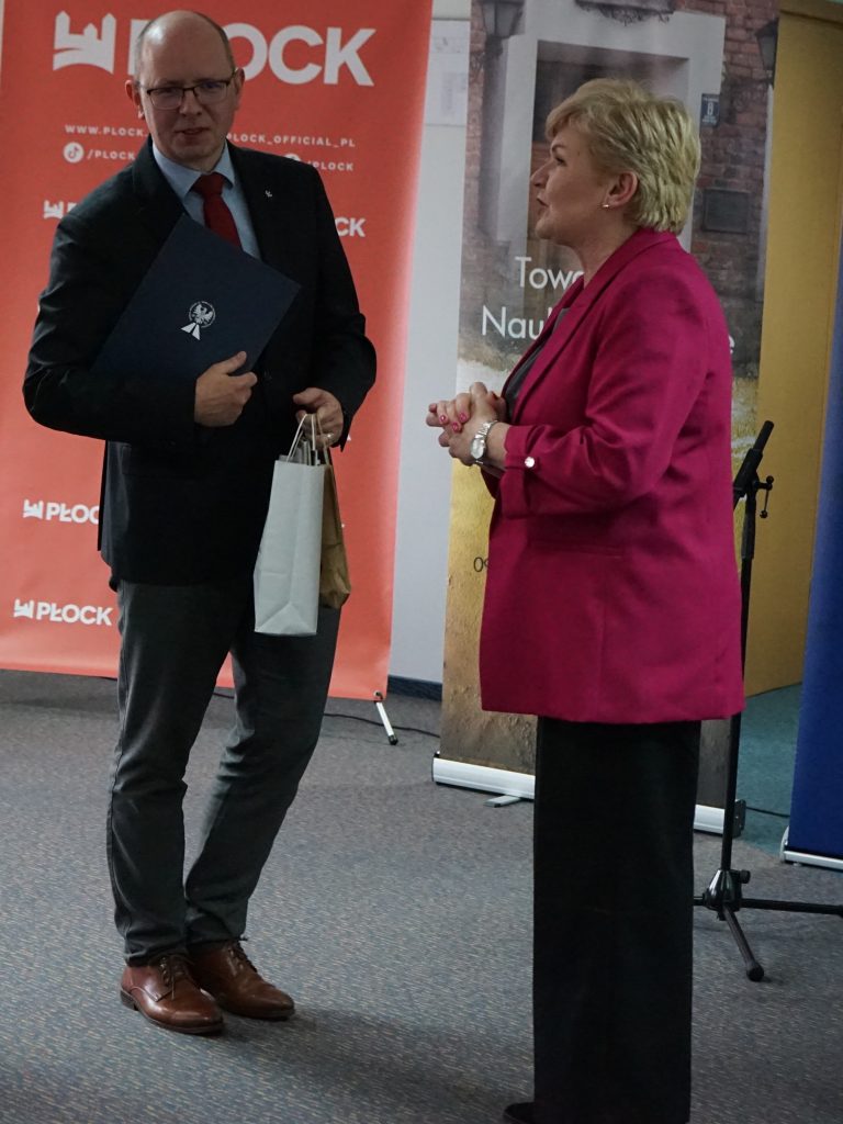 prof. M. Kamińska, dr hab. Błażej Kmieciak, prof. APS