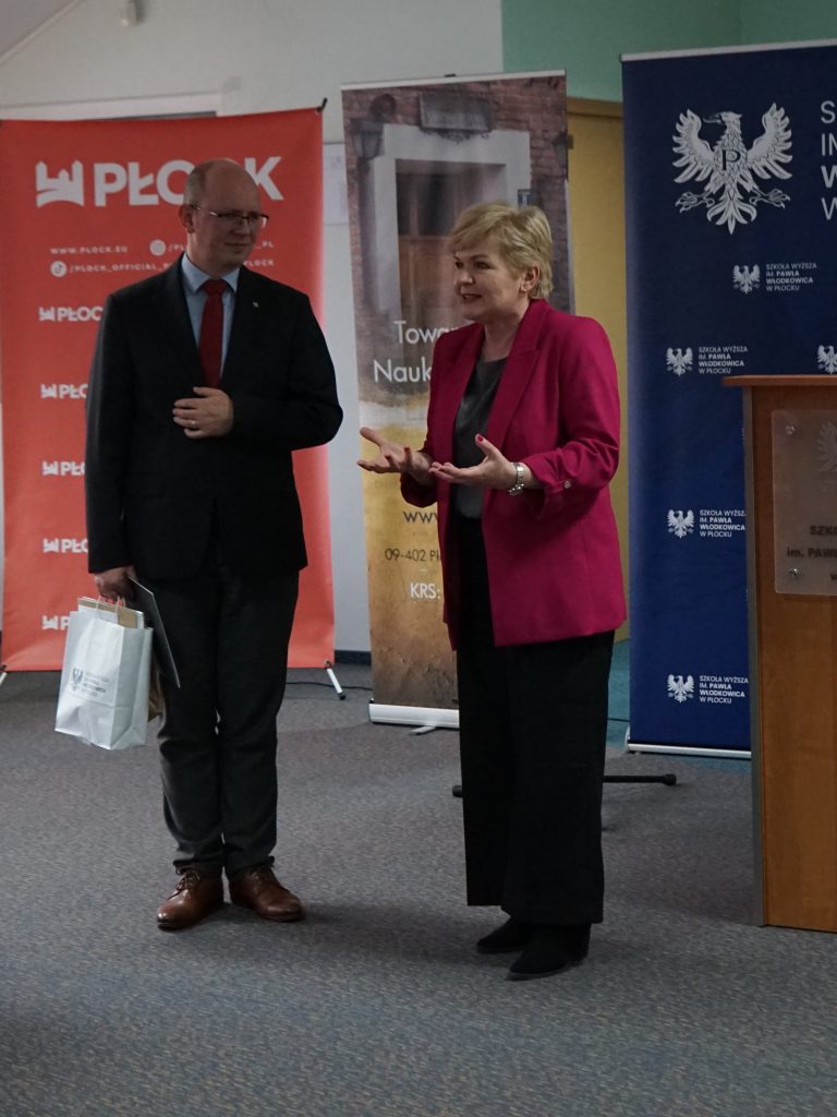 prof. M. Kamińska, dr hab. Błażej Kmieciak, prof. APS