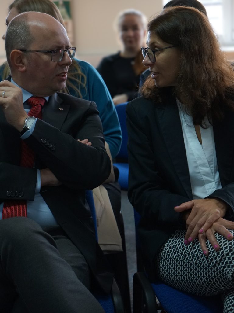 dr hab. Justyna Kusztal, prof. UJ, dr hab. Błażej Kmieciak, prof. APS