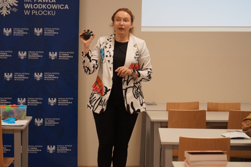 Prowadząca szkolenie Maria Natkowska