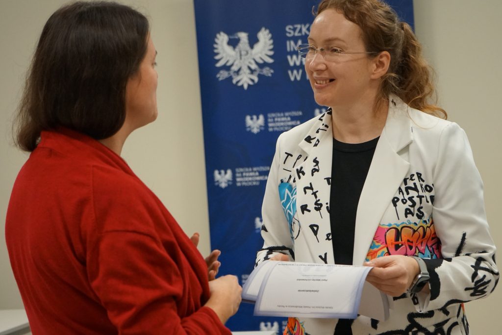 Wręczenie certyfikatów