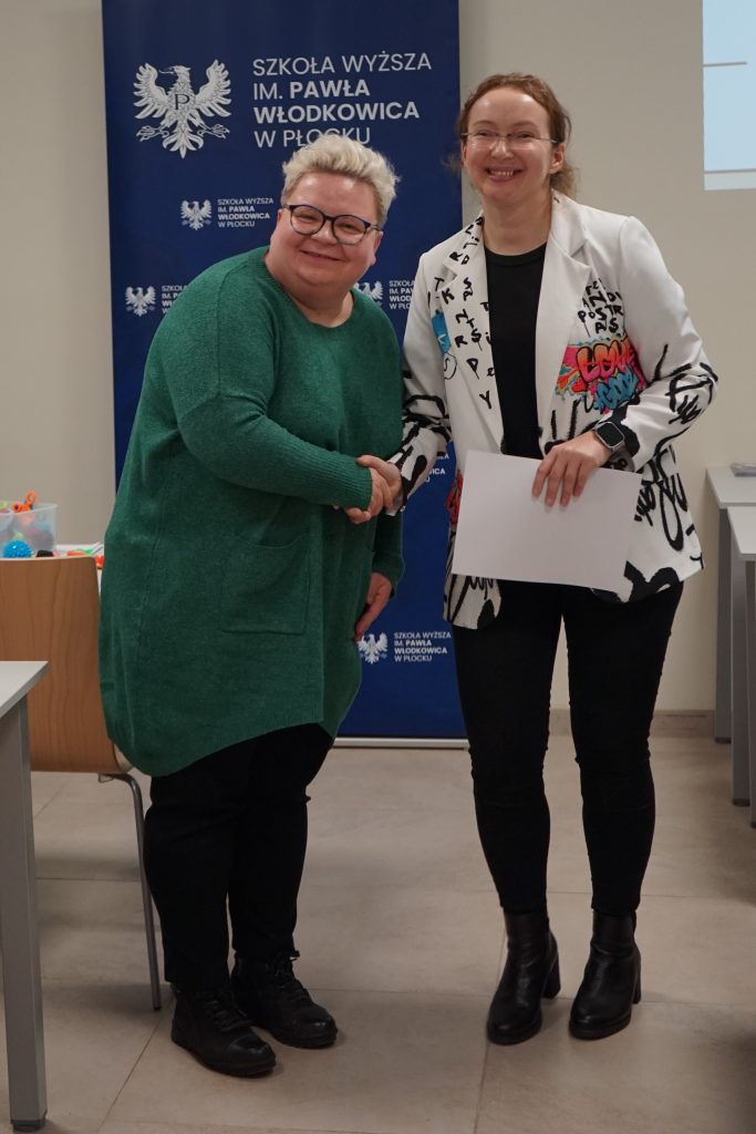 Wręczenie certyfikatów