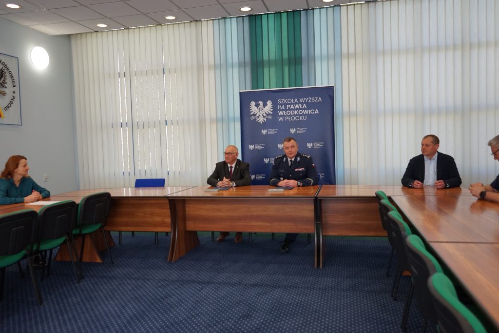 Rektor Kruszewski i Komendant Szymański