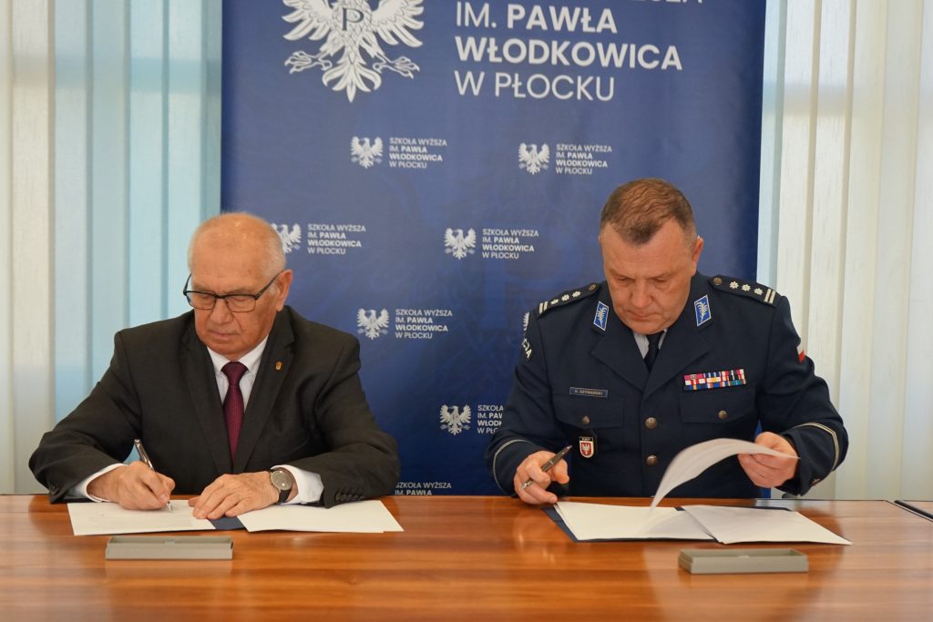 Rektor Kruszewski i Komendant Szymański