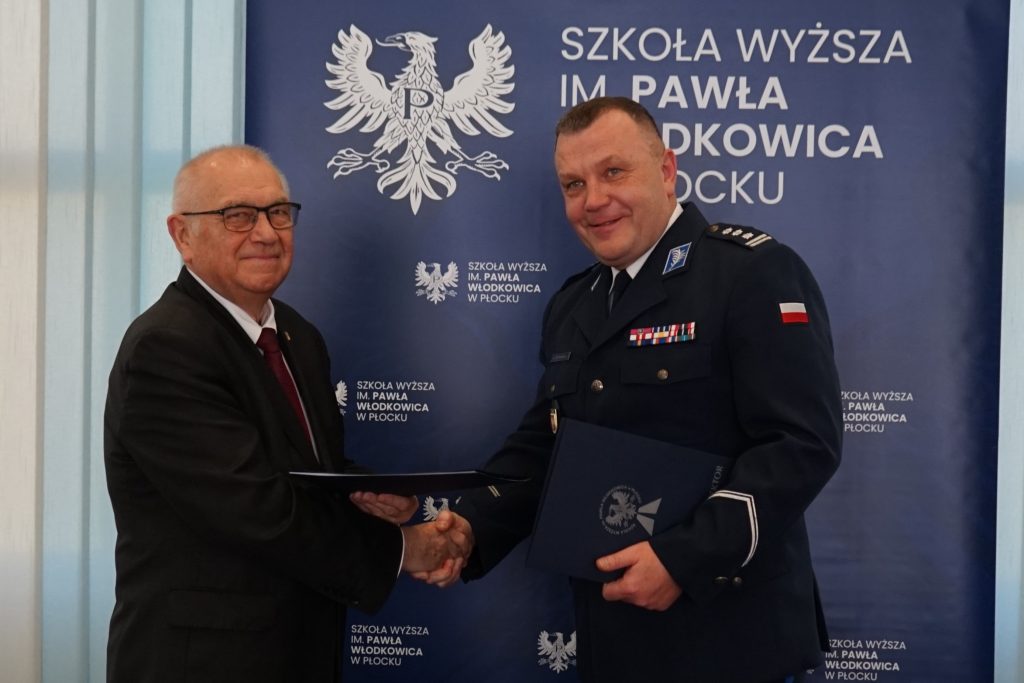 Rektor Kruszewski i Komendant Szymański