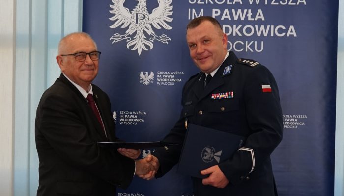 Rektor Kruszewski i Komendant Szymański