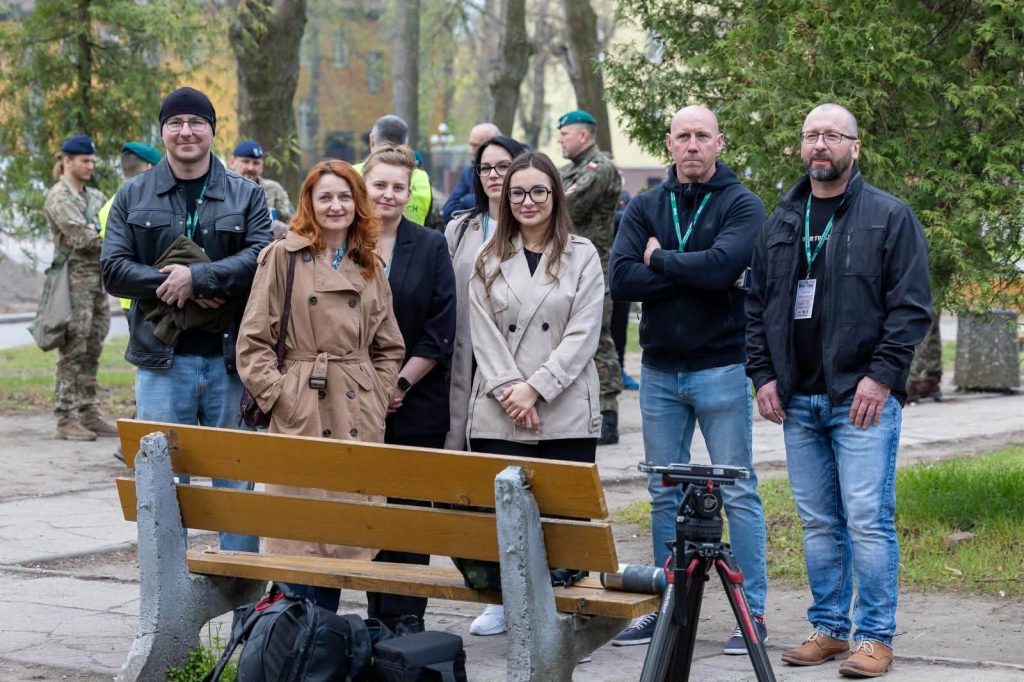 Grupa studentów z dr Koprowicz