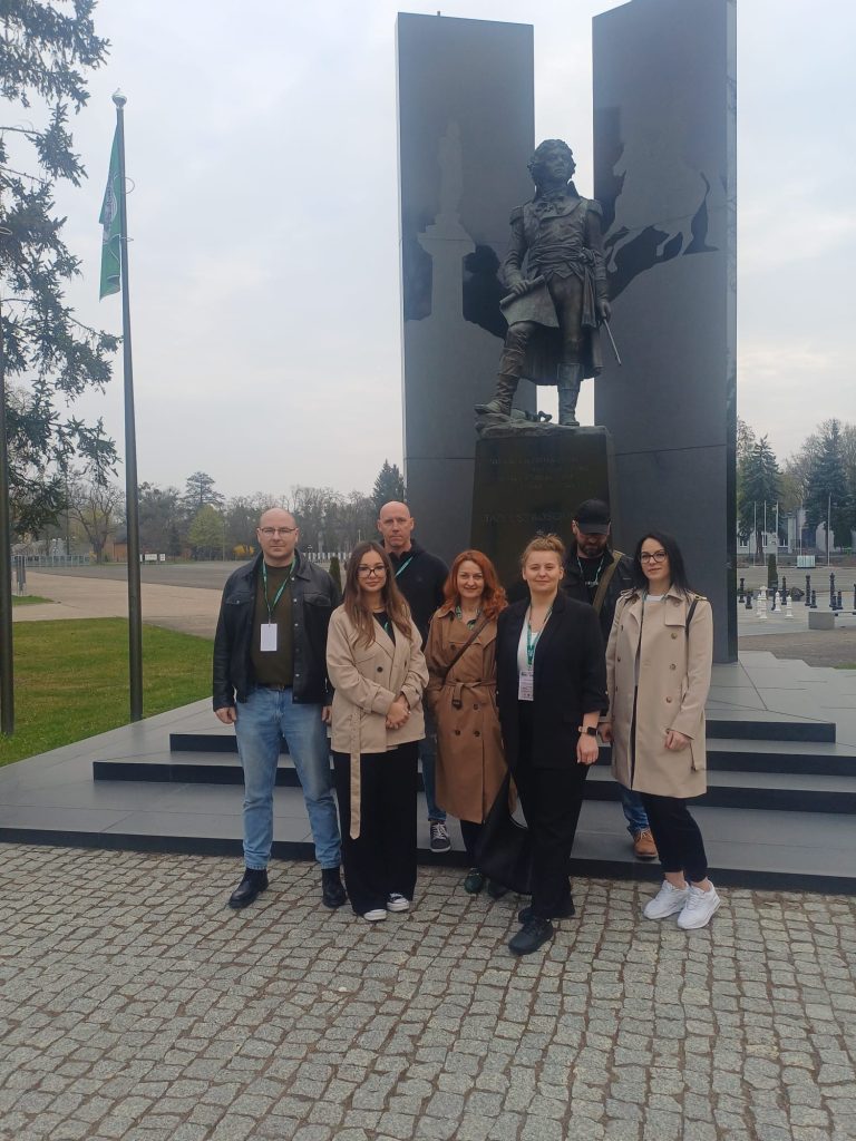 Grupa studentów z dr Koprowicz