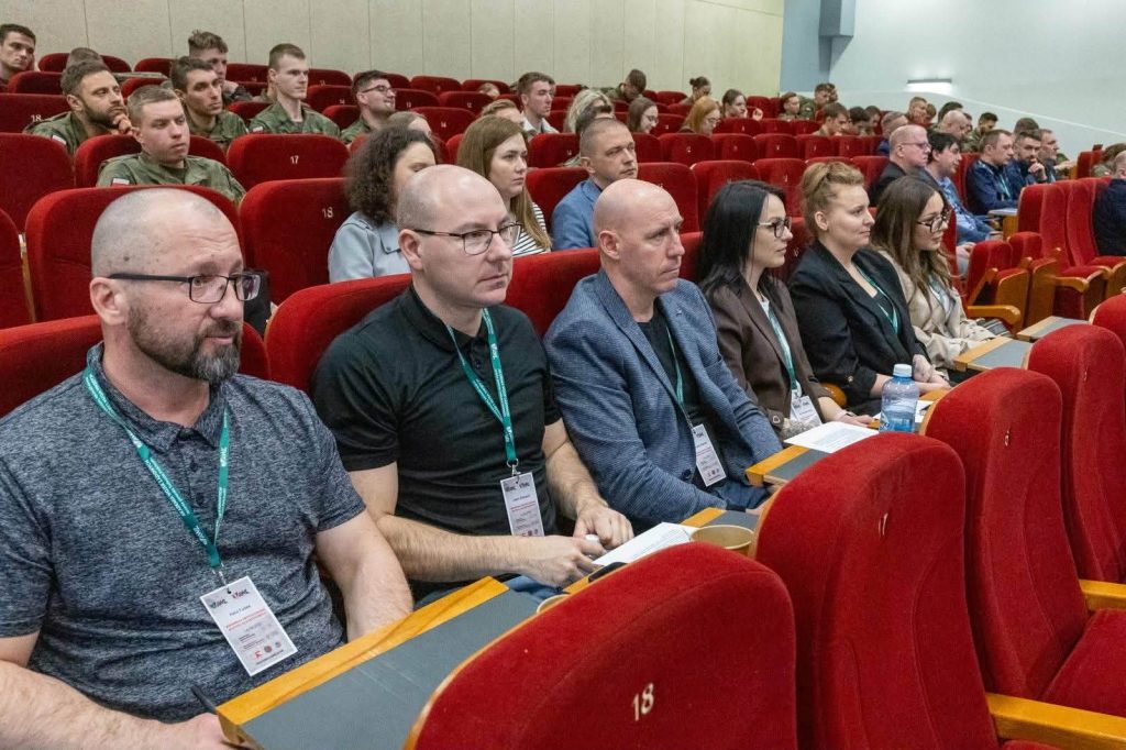 Studenci podczas konferencji