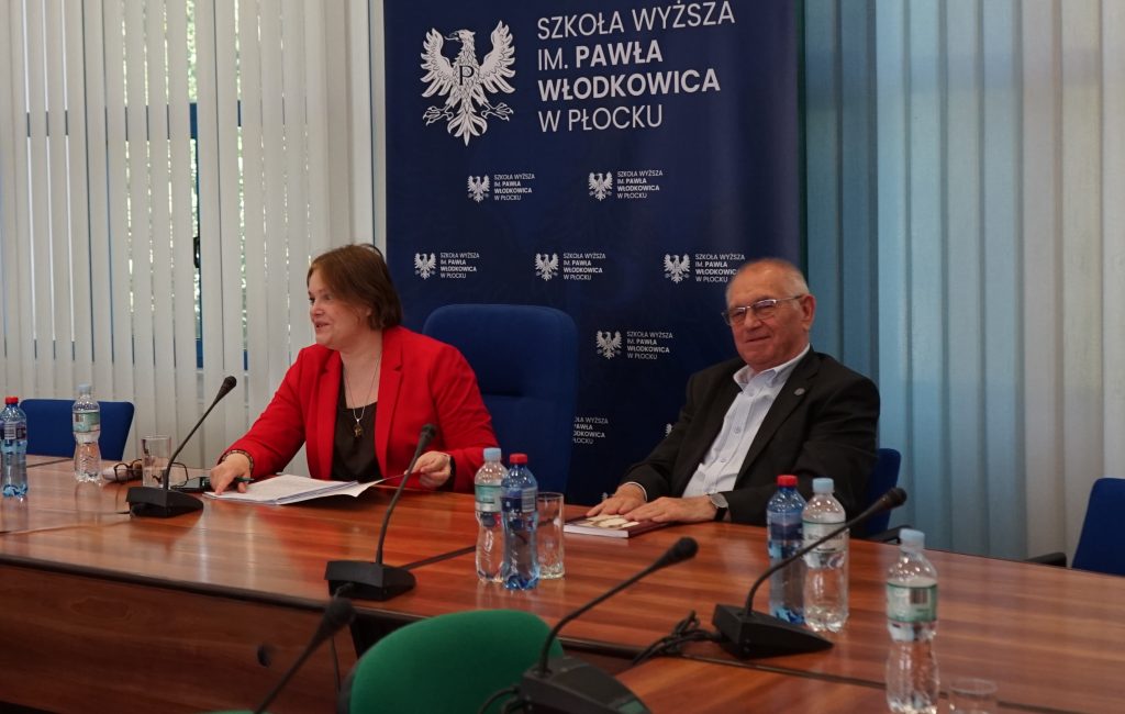 Karolina Zioło - Pużuk, prof. Zbigniew Kruszewski