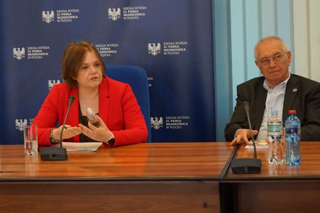 Karolina Zioło - Pużuk, prof. Zbigniew Kruszewski