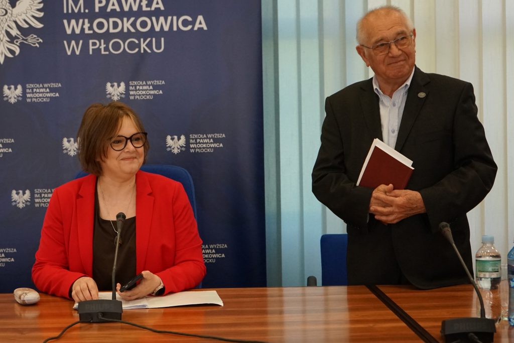 Karolina Zioło - Pużuk, prof. Zbigniew Kruszewski
