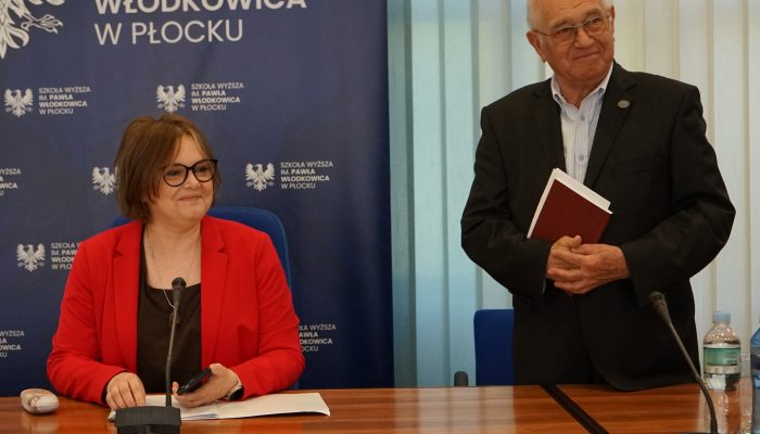 Karolina Zioło - Pużuk, prof. Zbigniew Kruszewski