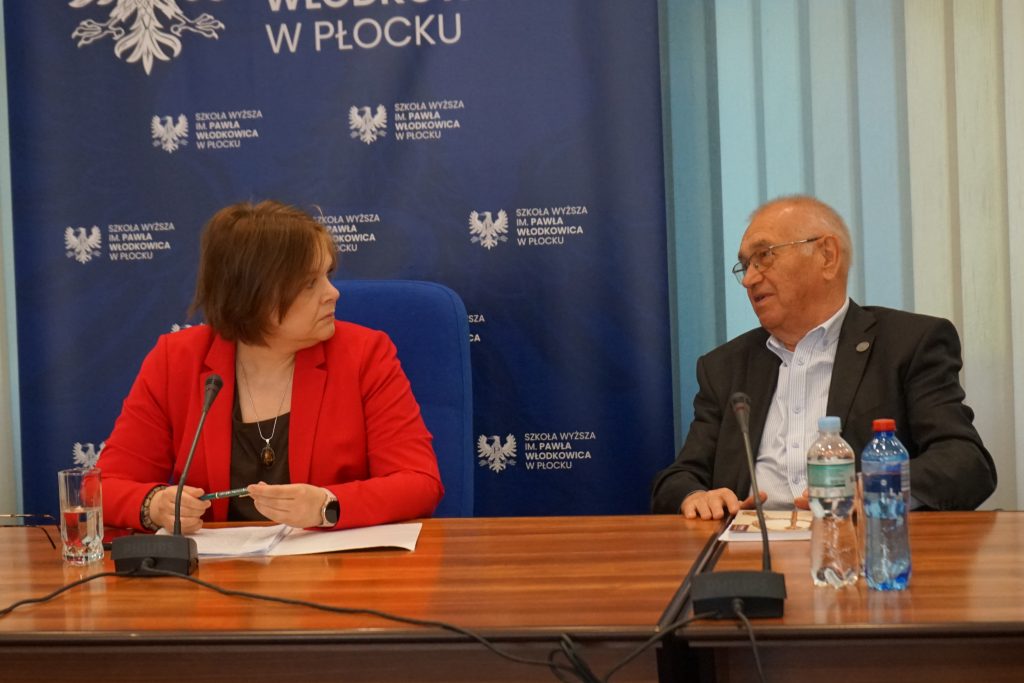 Karolina Zioło - Pużuk, prof. Zbigniew Kruszewski
