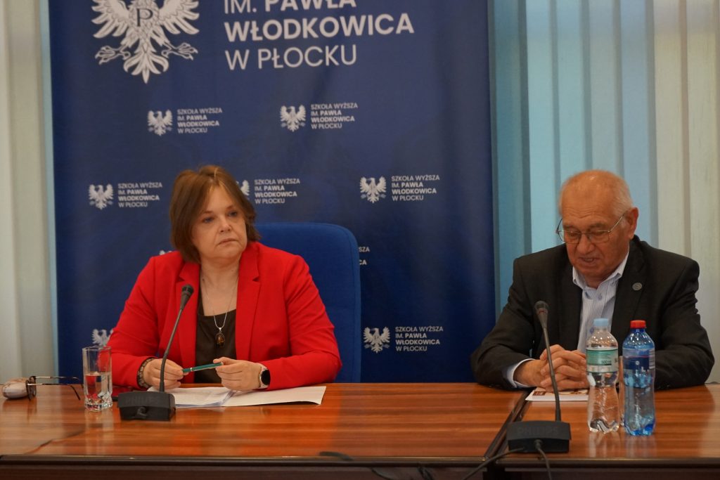 Karolina Zioło - Pużuk, prof. Zbigniew Kruszewski