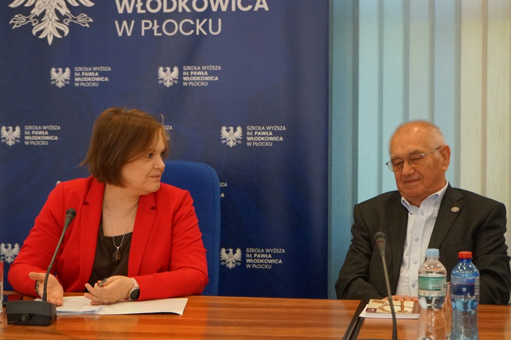 Karolina Zioło - Pużuk, prof. Zbigniew Kruszewski