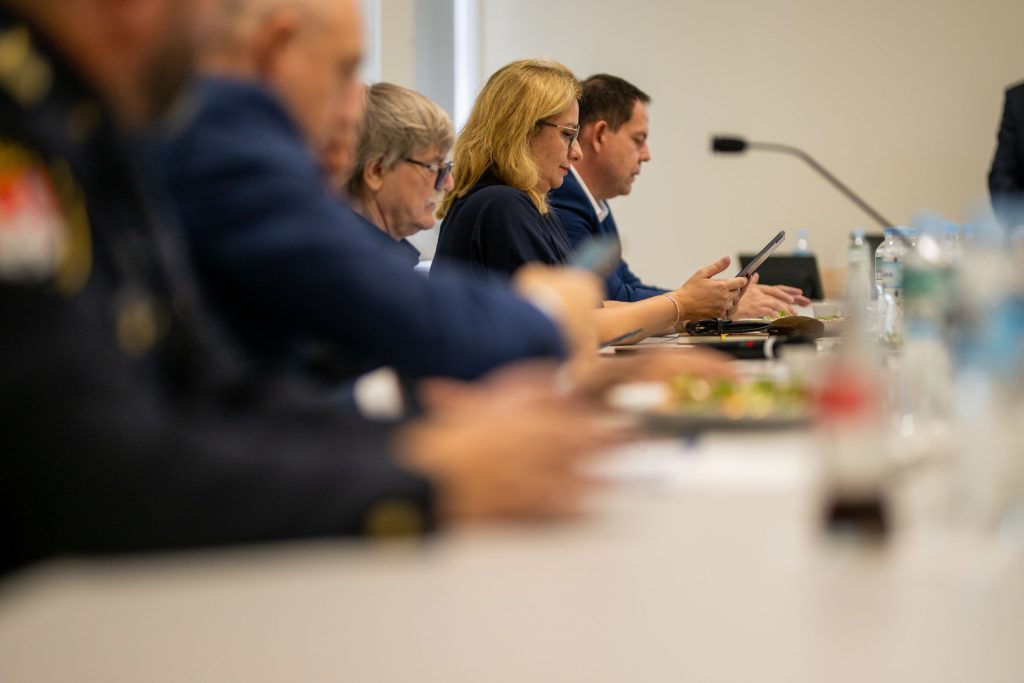 Zdjęcie przedstawiające posiedzenie Rady pracodawców